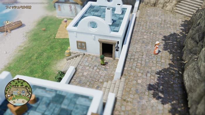 フィッシュベルの村、宝箱がある民家 - ドラクエ7 リイマジンド 攻略