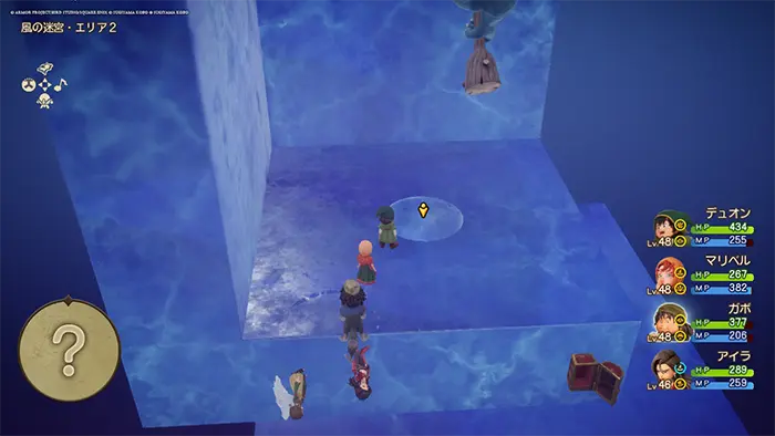 風の迷宮、エリア2 - ドラクエ7リイマジンド攻略 - ゲームディープ